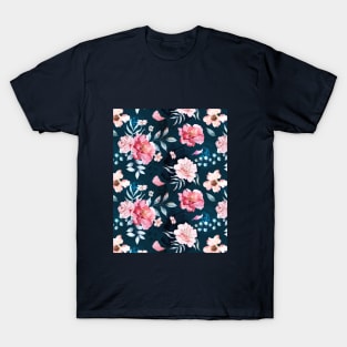 Pastel rose pattern 2 T-Shirt